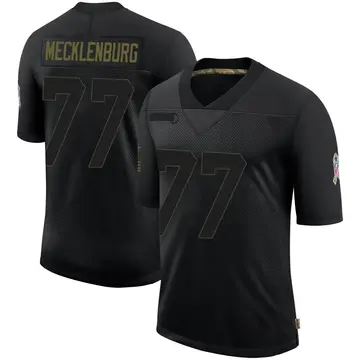 Nike Karl Mecklenburg Youth Limited Denver Broncos Black 2020 Salute To Service Jersey