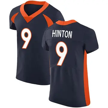 Nike Kendall Hinton Men's Elite Denver Broncos Navy Alternate Vapor Untouchable Jersey