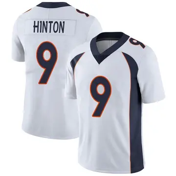 Nike Kendall Hinton Youth Limited Denver Broncos White Vapor Untouchable Jersey