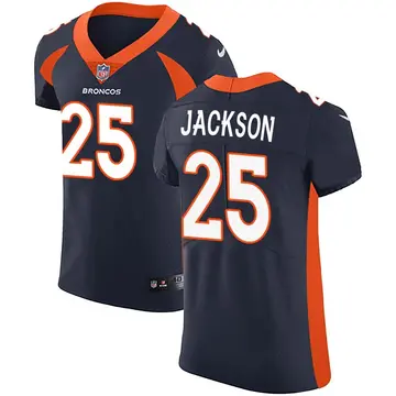Nike Lamar Jackson Men's Elite Denver Broncos Navy Alternate Vapor Untouchable Jersey