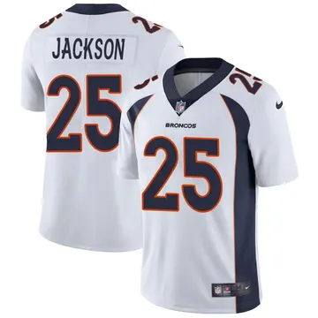Nike Lamar Jackson Men's Limited Denver Broncos White Vapor Untouchable Jersey