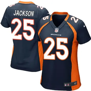 Nike Lamar Jackson Women's Game Denver Broncos Navy Blue Alternate Jersey