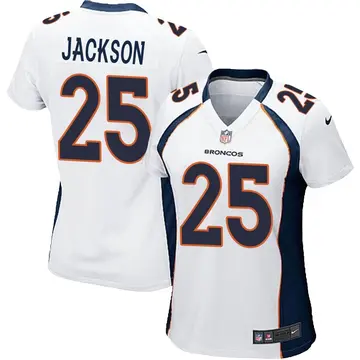 Nike Lamar Jackson Women's Game Denver Broncos White Jersey