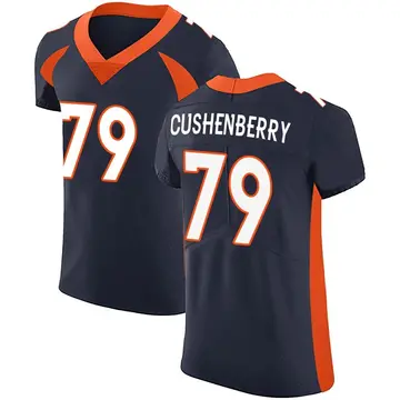 Nike Lloyd Cushenberry III Men's Elite Denver Broncos Navy Alternate Vapor Untouchable Jersey