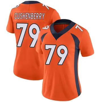 Nike Lloyd Cushenberry III Women's Limited Denver Broncos Orange Team Color Vapor Untouchable Jersey