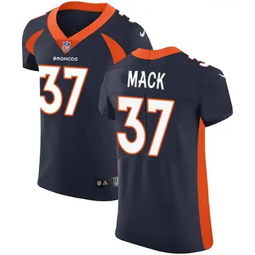 Nike Marlon Mack Men's Elite Denver Broncos Navy Alternate Vapor Untouchable Jersey