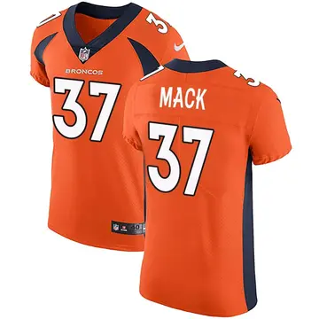 Nike Marlon Mack Men's Elite Denver Broncos Orange Team Color Vapor Untouchable Jersey