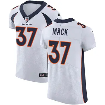 Nike Marlon Mack Men's Elite Denver Broncos White Vapor Untouchable Jersey