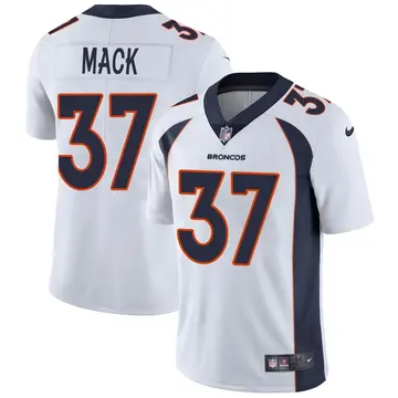 Nike Marlon Mack Men's Limited Denver Broncos White Vapor Untouchable Jersey