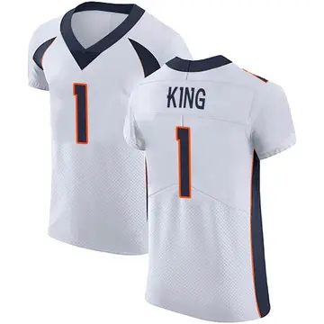 Nike Marquette King Men's Elite Denver Broncos White Vapor Untouchable Jersey
