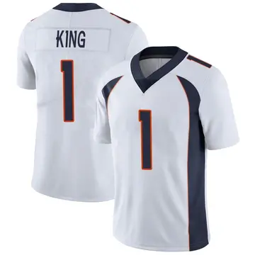 Nike Marquette King Men's Limited Denver Broncos White Vapor Untouchable Jersey