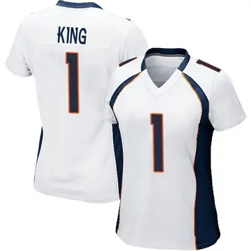 Nike Marquette King Women's Game Denver Broncos White Jersey