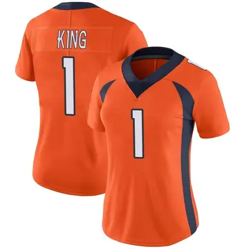 Nike Marquette King Women's Limited Denver Broncos Orange Team Color Vapor Untouchable Jersey