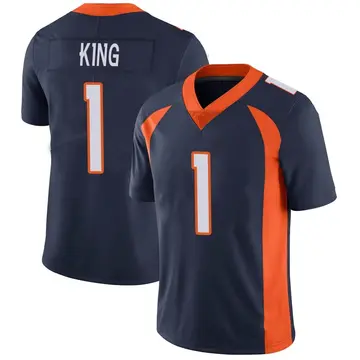 Nike Marquette King Youth Limited Denver Broncos Navy Vapor Untouchable Jersey