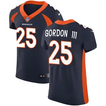 Nike Melvin Gordon III Men's Elite Denver Broncos Navy Alternate Vapor Untouchable Jersey