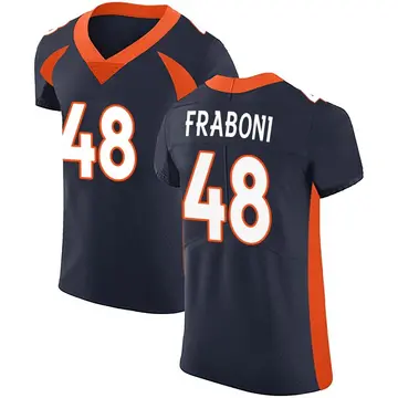 Nike Mitchell Fraboni Men's Elite Denver Broncos Navy Alternate Vapor Untouchable Jersey