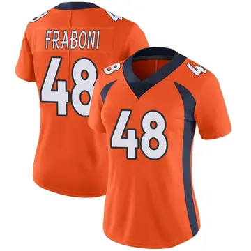 Nike Mitchell Fraboni Women's Limited Denver Broncos Orange Team Color Vapor Untouchable Jersey