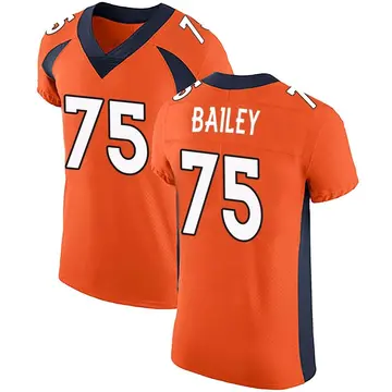 Nike Quinn Bailey Men's Elite Denver Broncos Orange Team Color Vapor Untouchable Jersey