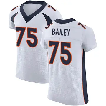 Nike Quinn Bailey Men's Elite Denver Broncos White Vapor Untouchable Jersey
