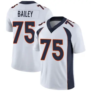 Nike Quinn Bailey Men's Limited Denver Broncos White Vapor Untouchable Jersey
