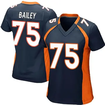 Nike Quinn Bailey Women's Game Denver Broncos Navy Blue Alternate Jersey