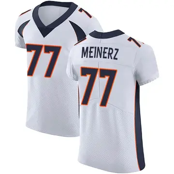 Nike Quinn Meinerz Men's Elite Denver Broncos White Vapor Untouchable Jersey