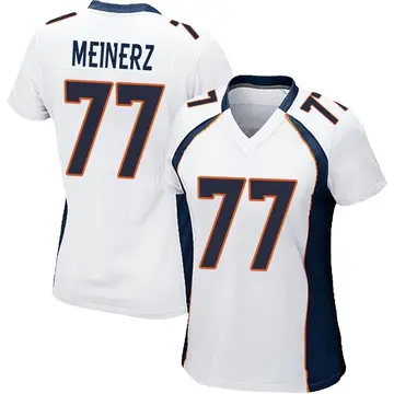 Nike Quinn Meinerz Women's Game Denver Broncos White Jersey