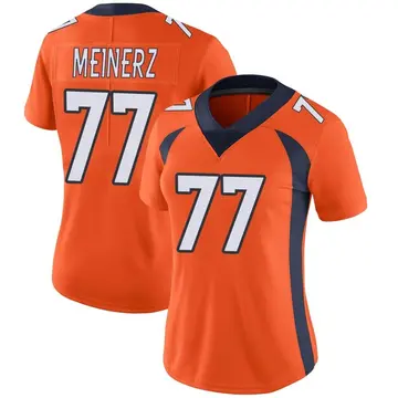Nike Quinn Meinerz Women's Limited Denver Broncos Orange Team Color Vapor Untouchable Jersey