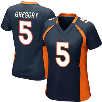 Nike Randy Gregory Women's Game Denver Broncos Navy Blue Alternate Jersey