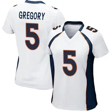 Nike Randy Gregory Women's Game Denver Broncos White Jersey