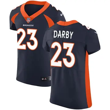 Nike Ronald Darby Men's Elite Denver Broncos Navy Alternate Vapor Untouchable Jersey