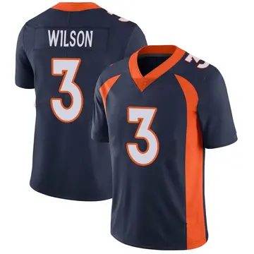 Nike Russell Wilson Men's Limited Denver Broncos Navy Vapor Untouchable Jersey