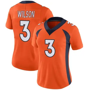 Nike Russell Wilson Women's Limited Denver Broncos Orange Team Color Vapor Untouchable Jersey