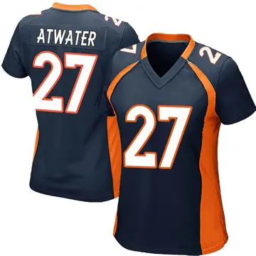 Nike Steve Atwater Women's Game Denver Broncos Navy Blue Alternate Jersey