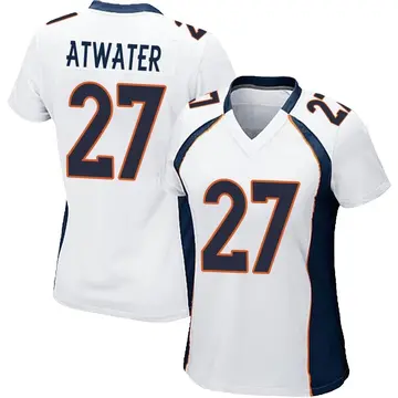 Nike Steve Atwater Women's Game Denver Broncos White Jersey