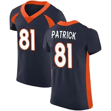 Nike Tim Patrick Men's Elite Denver Broncos Navy Alternate Vapor Untouchable Jersey