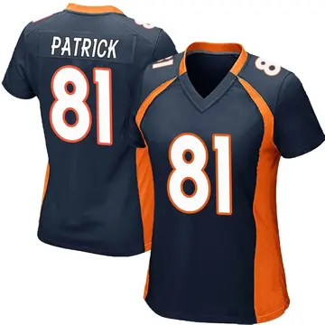 Nike Tim Patrick Women's Game Denver Broncos Navy Blue Alternate Jersey