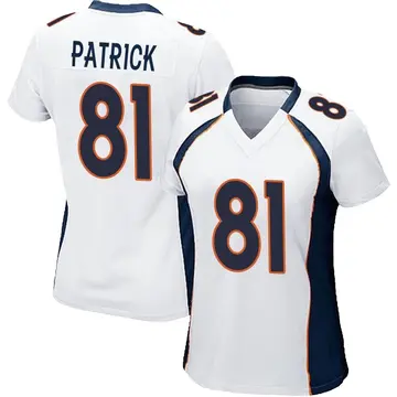 Nike Tim Patrick Women's Game Denver Broncos White Jersey
