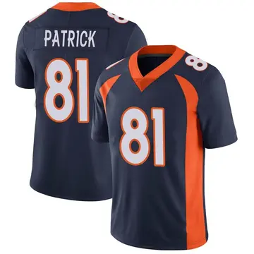 Nike Tim Patrick Youth Limited Denver Broncos Navy Vapor Untouchable Jersey