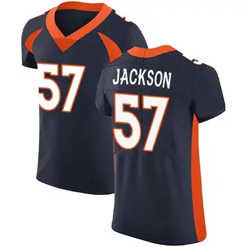 Nike Tom Jackson Men's Elite Denver Broncos Navy Alternate Vapor Untouchable Jersey