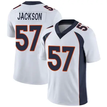 Nike Tom Jackson Youth Limited Denver Broncos White Vapor Untouchable Jersey