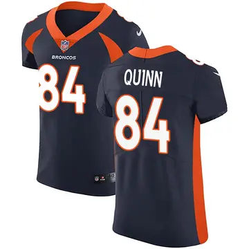 Nike Trey Quinn Men's Elite Denver Broncos Navy Alternate Vapor Untouchable Jersey