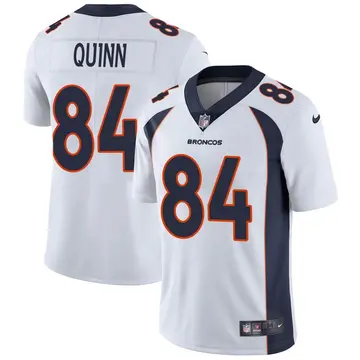 Nike Trey Quinn Men's Limited Denver Broncos White Vapor Untouchable Jersey