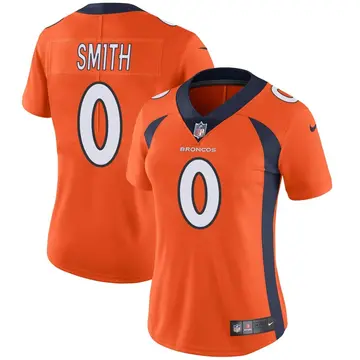 Nike Vyncint Smith Women's Limited Denver Broncos Orange Team Color Vapor Untouchable Jersey