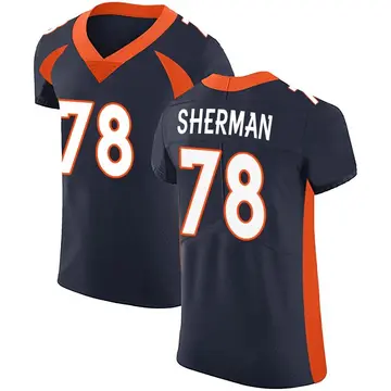 Nike Will Sherman Men's Elite Denver Broncos Navy Alternate Vapor Untouchable Jersey