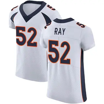 Nike Wyatt Ray Men's Elite Denver Broncos White Vapor Untouchable Jersey