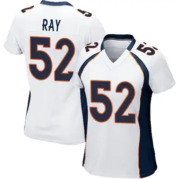 Nike Wyatt Ray Women's Game Denver Broncos White Jersey