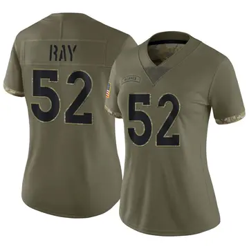 Nike Wyatt Ray Women's Limited Denver Broncos Olive 2022 Salute To Service Jersey